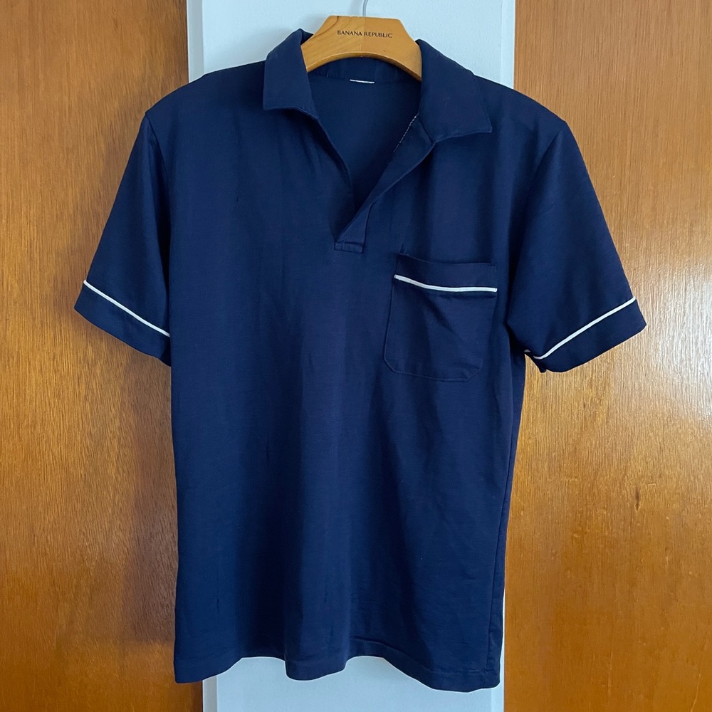 Vintage 70s collared tshirt